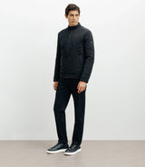 Blouson col motard noir - IZAC