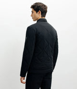 Blouson col motard noir - IZAC