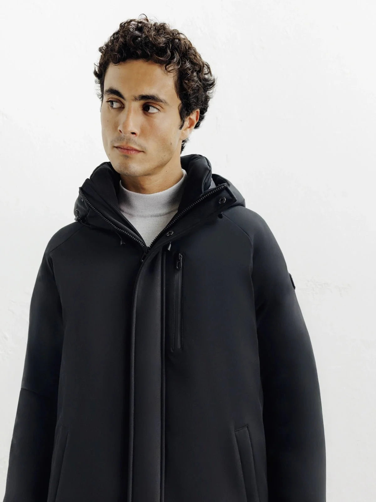 Parka noire - IZAC