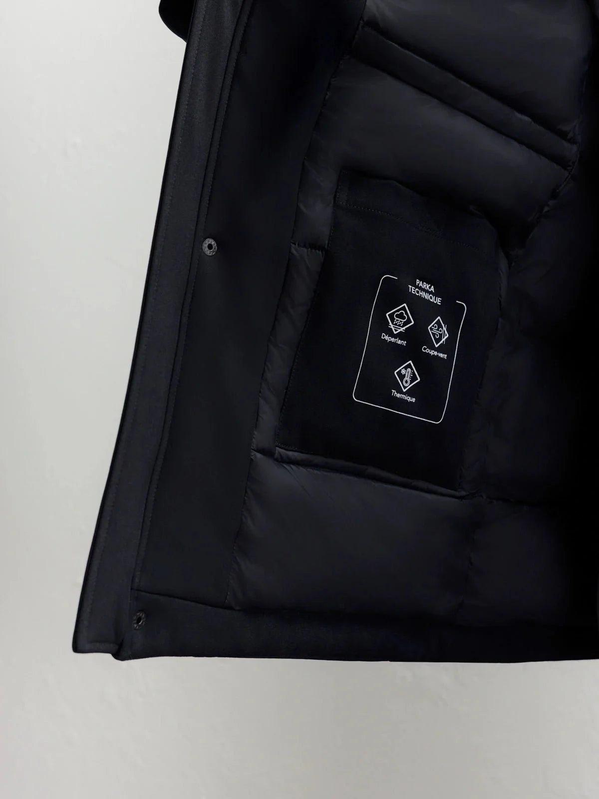 Parka noire - IZAC