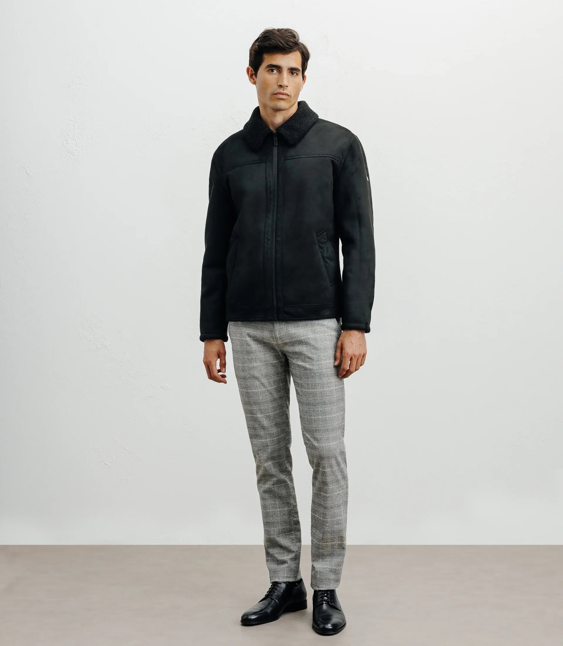 Blouson bombardier noir - IZAC