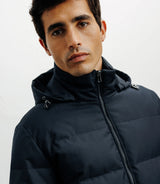 Doudoune courte marine - IZAC