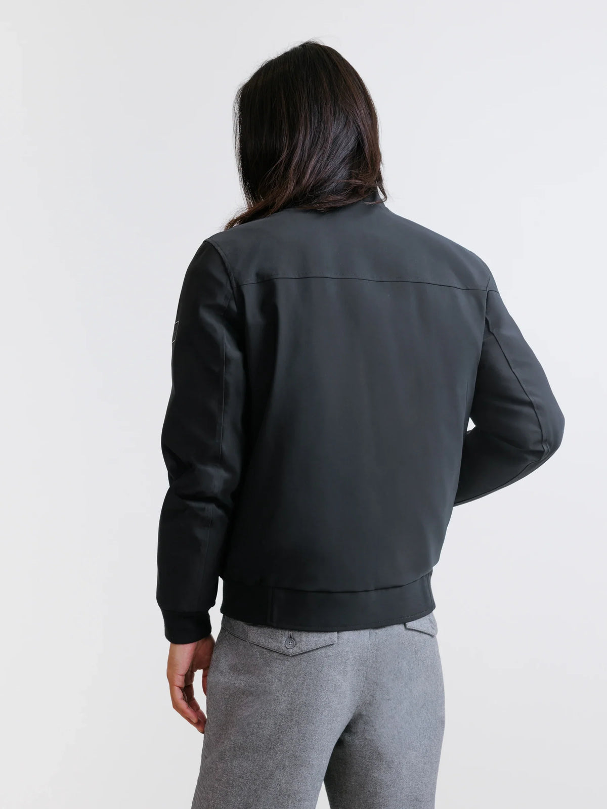 Blouson col montant noir - IZAC