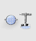 Boutons de manchette bleu ciel UGO - IZAC