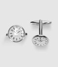 Boutons de manchette horloge en métal - IZAC
