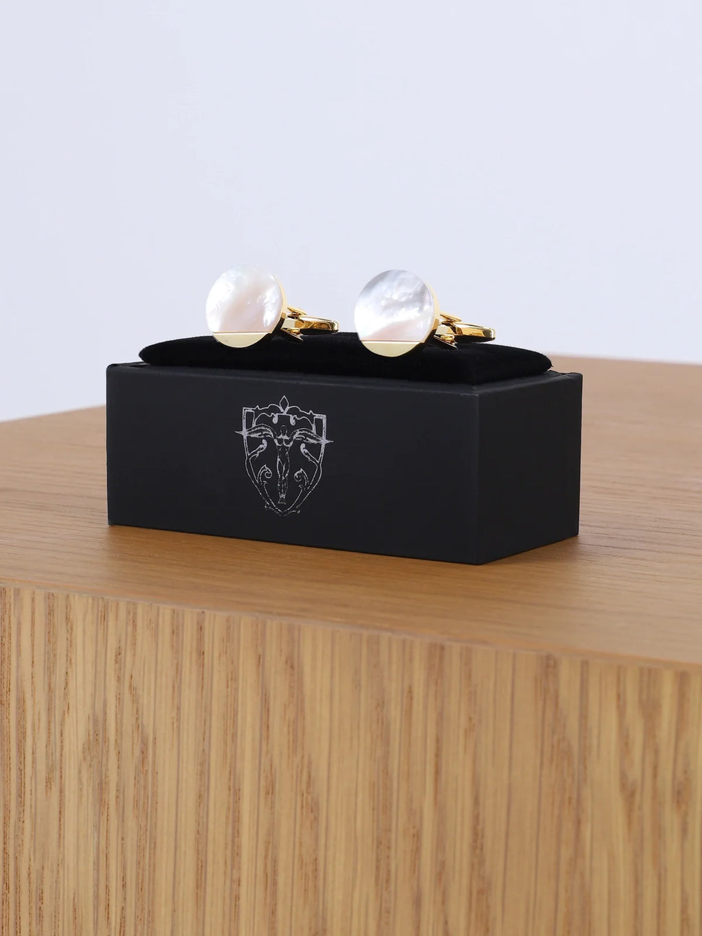 Boutons de manchette or - IZAC