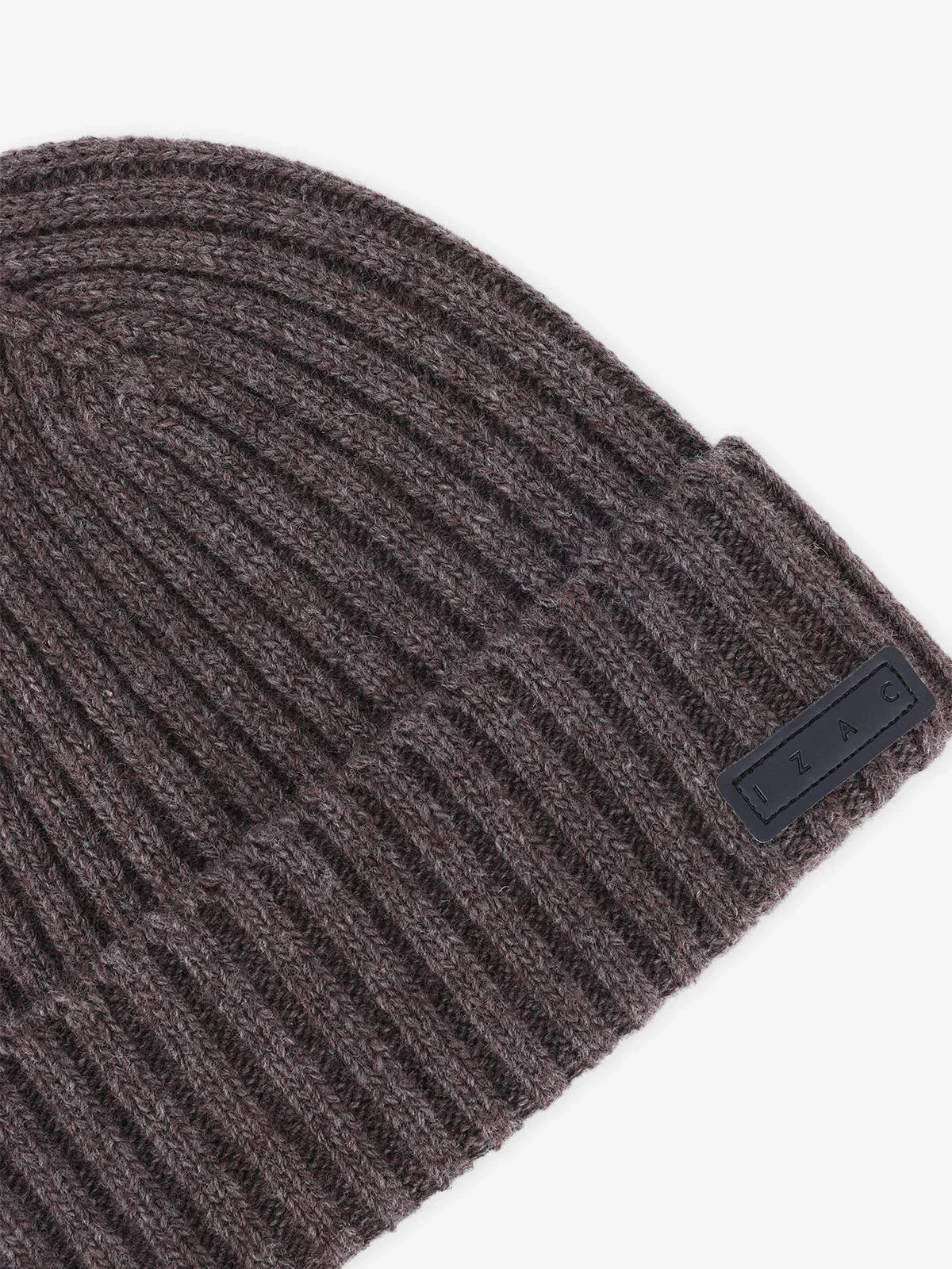 Bonnet en maille chatain - IZAC