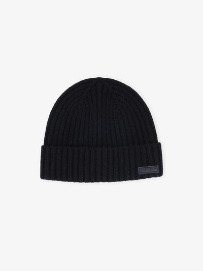 Bonnet en maille noir - IZAC