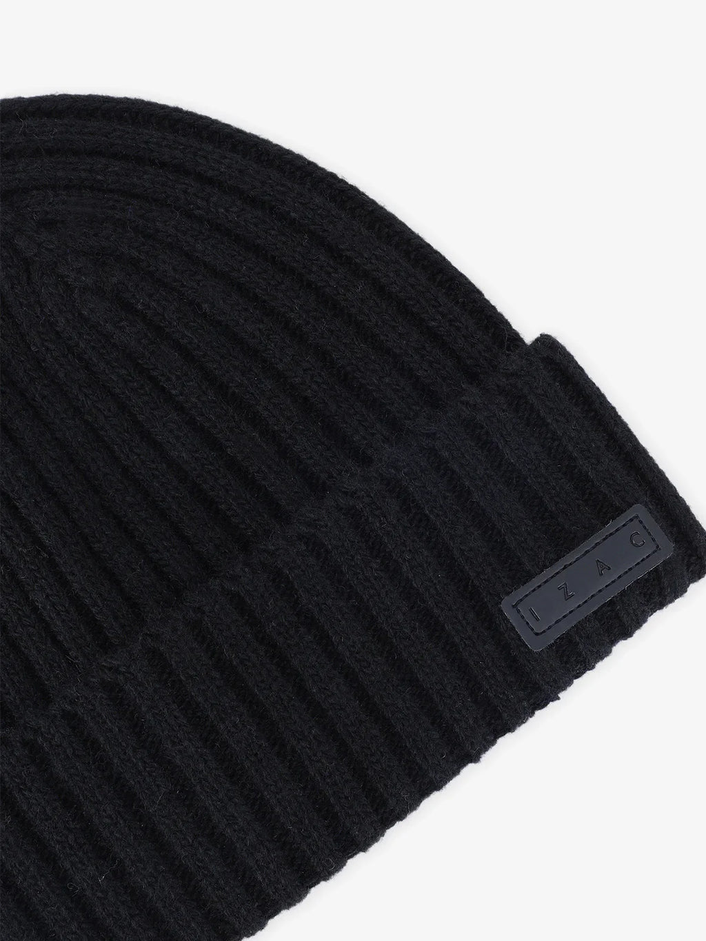 Bonnet en maille noir - IZAC