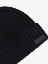 Bonnet en maille noir - IZAC