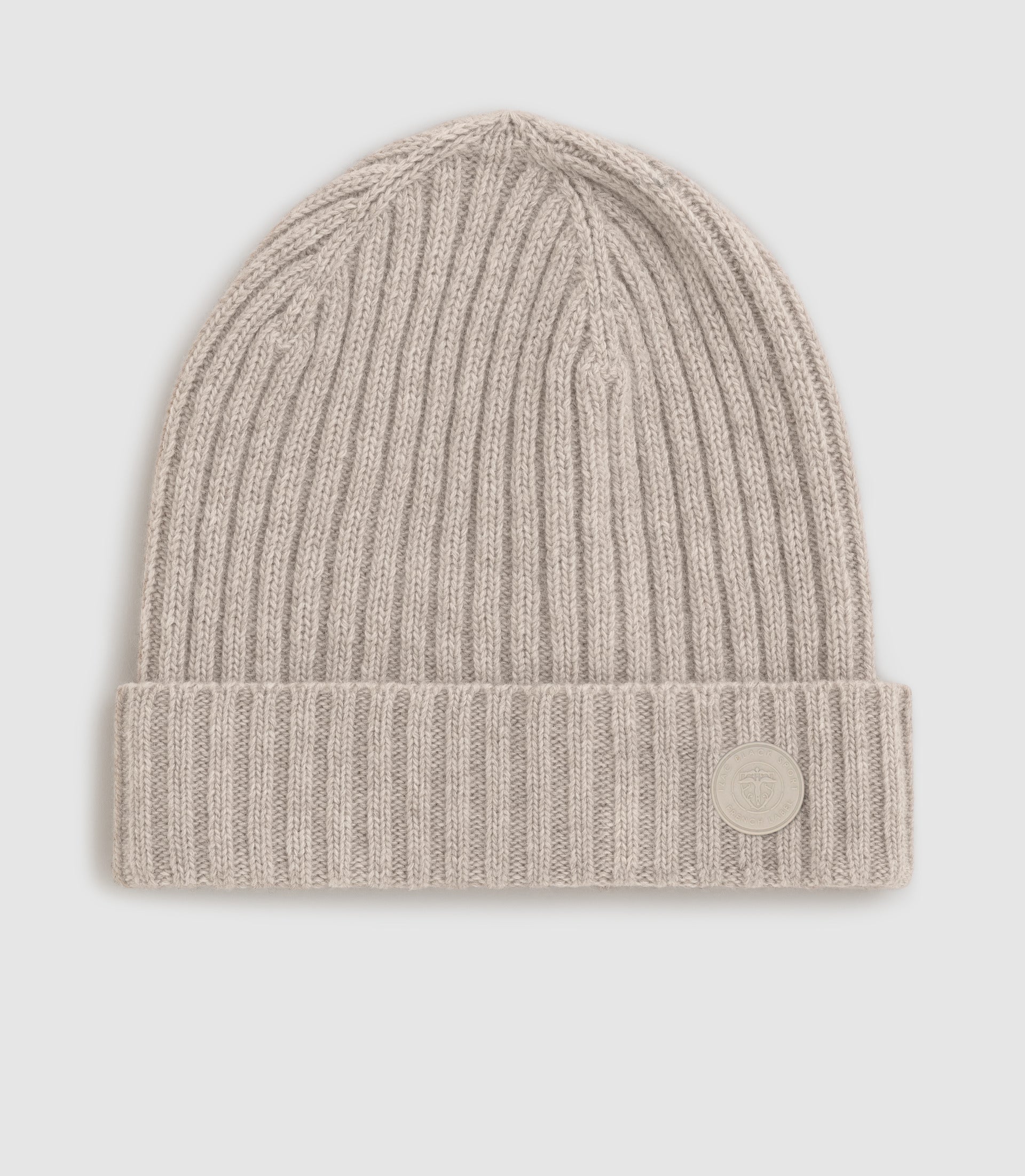 Bonnet en maille beige YEIMY - IZAC