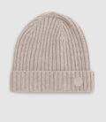 Bonnet en maille beige YEIMY - IZAC