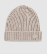 Bonnet en maille beige YEIMY - IZAC