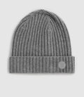 Bonnet en maille gris chiné YEIMY - IZAC