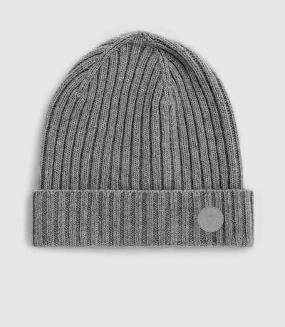 Bonnet en maille gris chiné YEIMY - IZAC