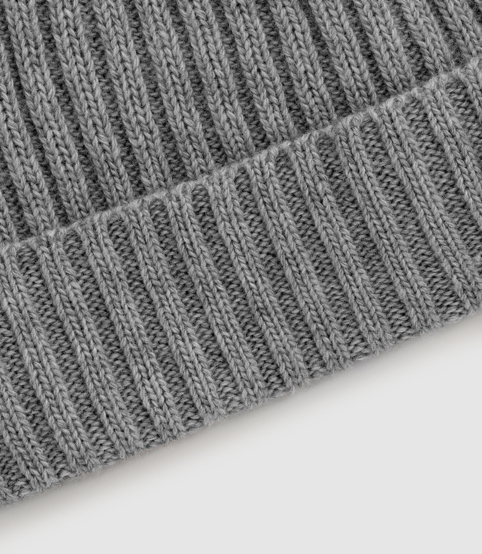 Bonnet en maille gris chiné YEIMY - IZAC