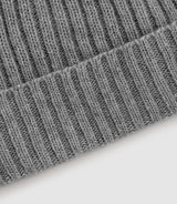 Bonnet en maille gris chiné YEIMY - IZAC