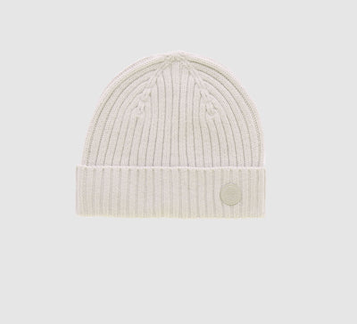 Bonnet en maille beige - IZAC