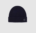 Bonnet en maille marine YATCH - IZAC