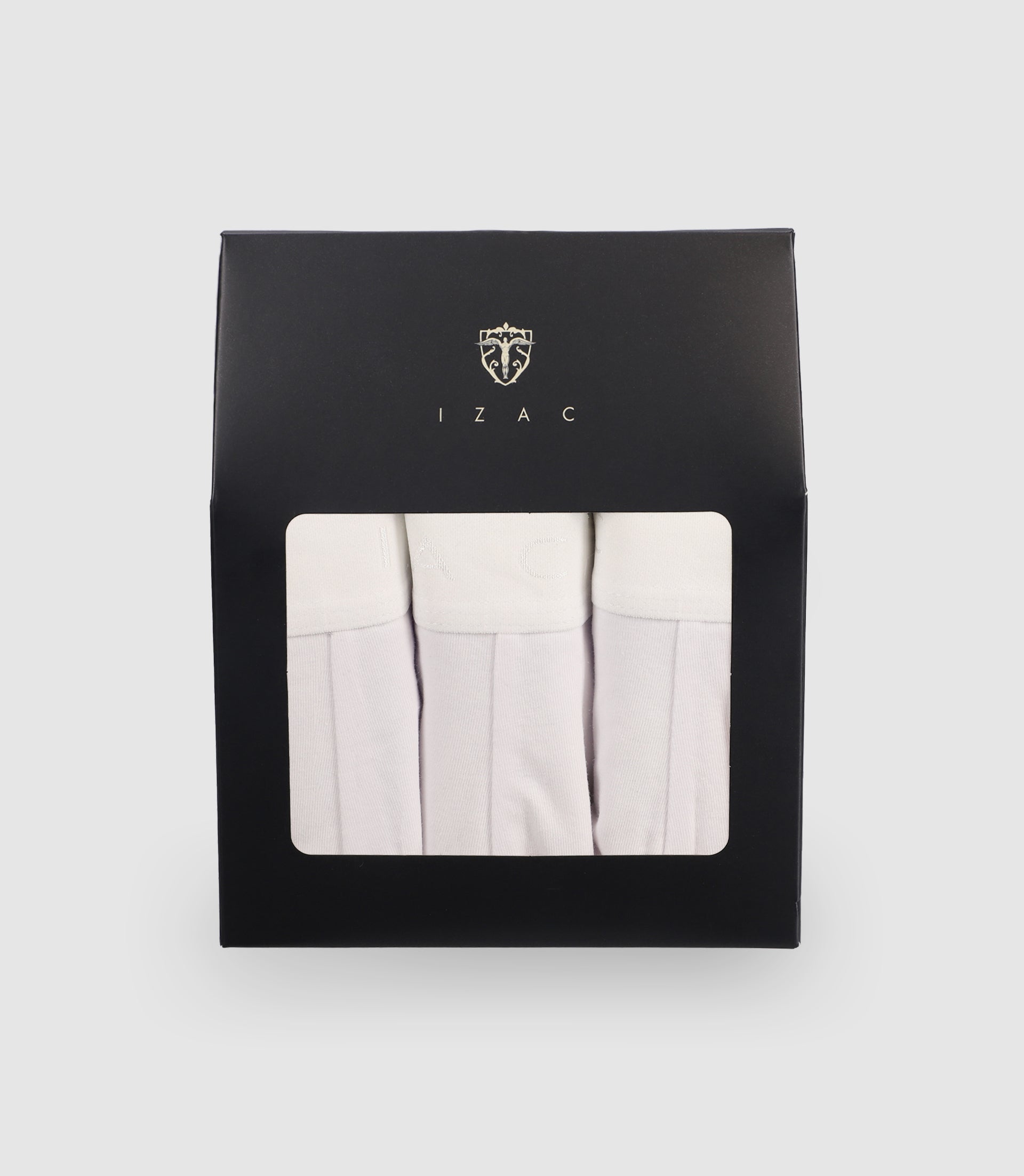 Pack de 3 boxers blanc - IZAC