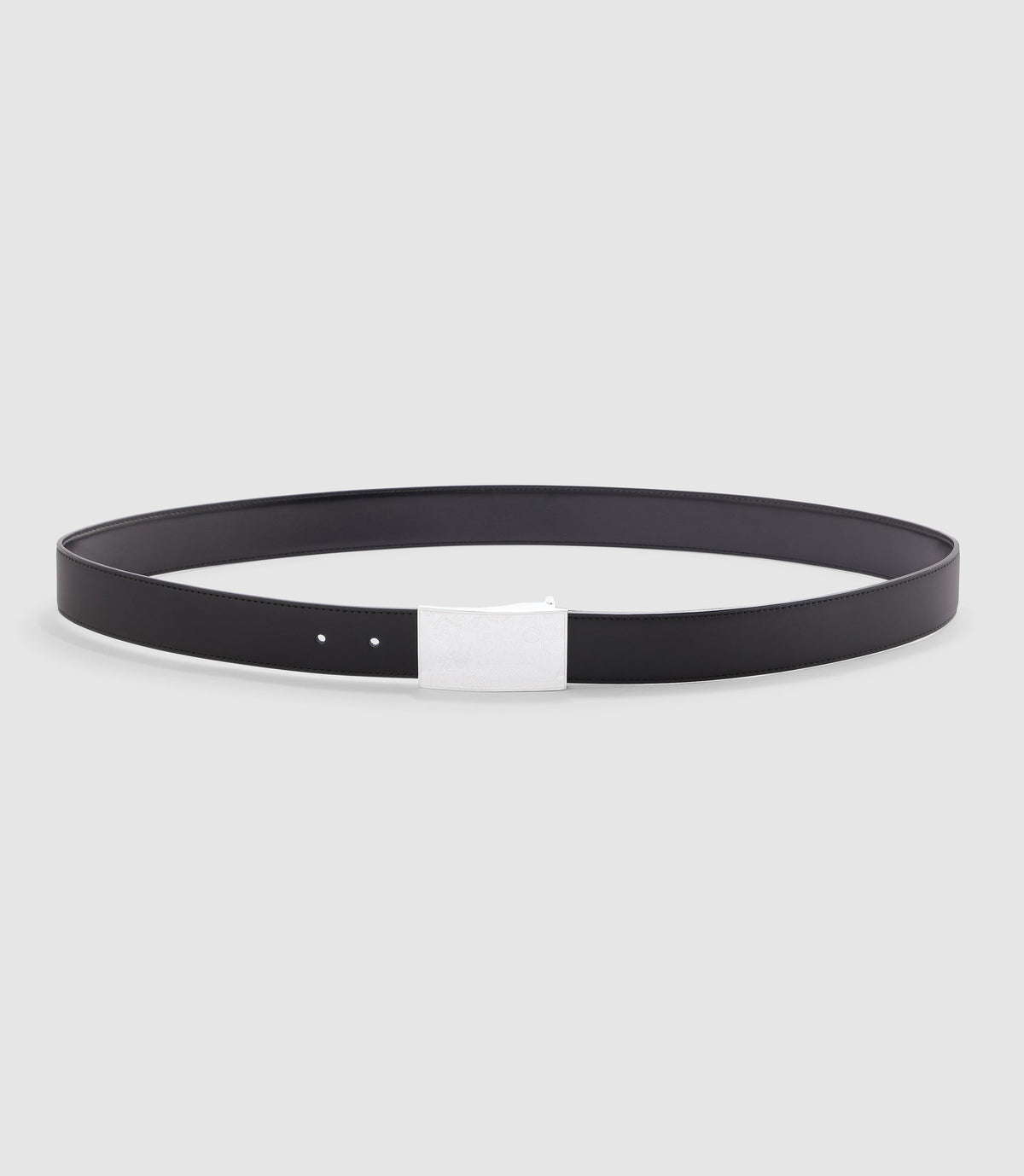 Ceinture réversible 35mm noire "Nox" - IZAC