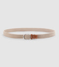 Ceinture 35mm beige NOUER - IZAC
