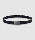 Ceinture à sangle réversible et ajustable noire - IZAC