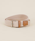 Ceinture tressée pêche - IZAC