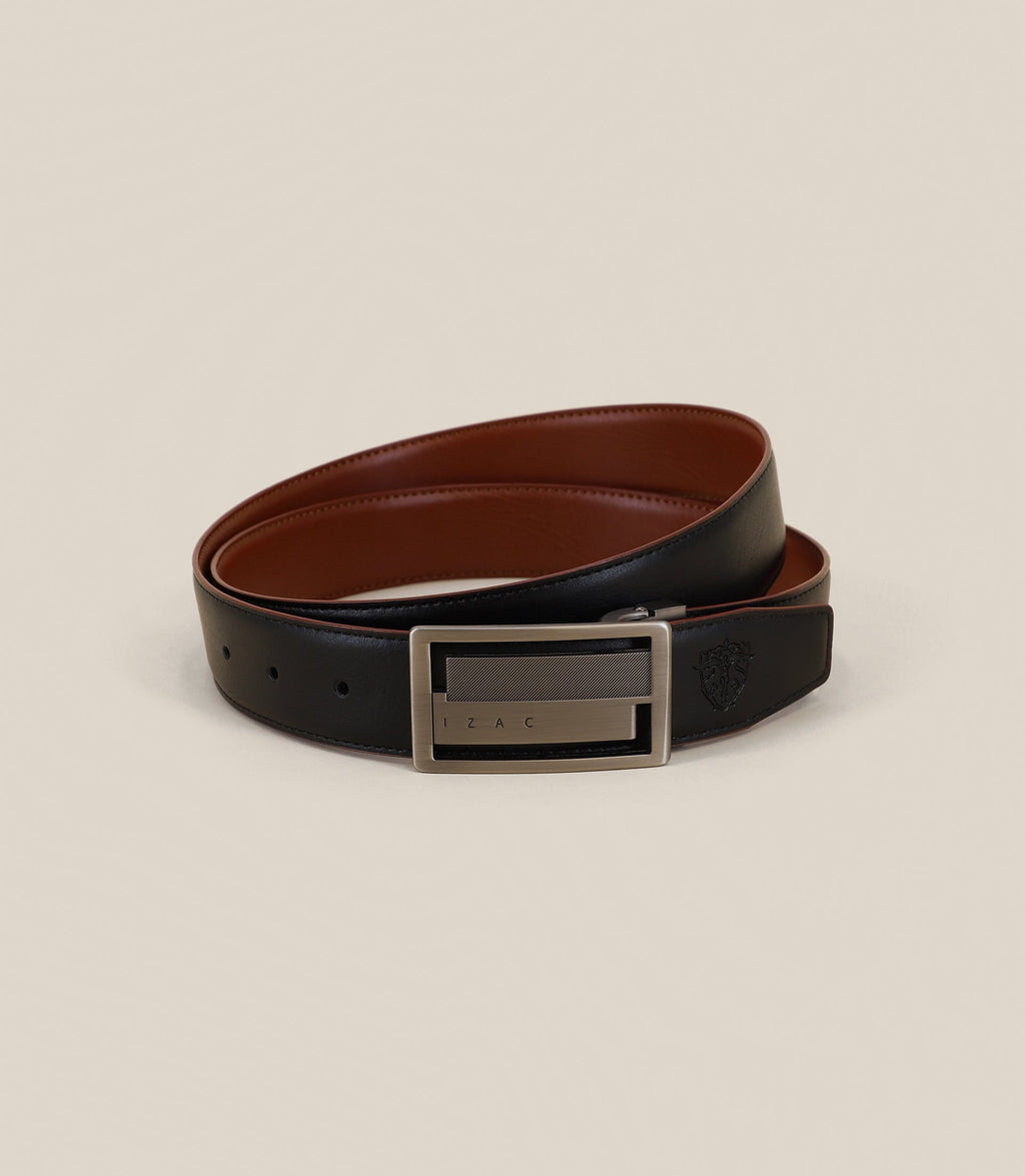 Ceinture ajustable avec logo camel et noire - IZAC