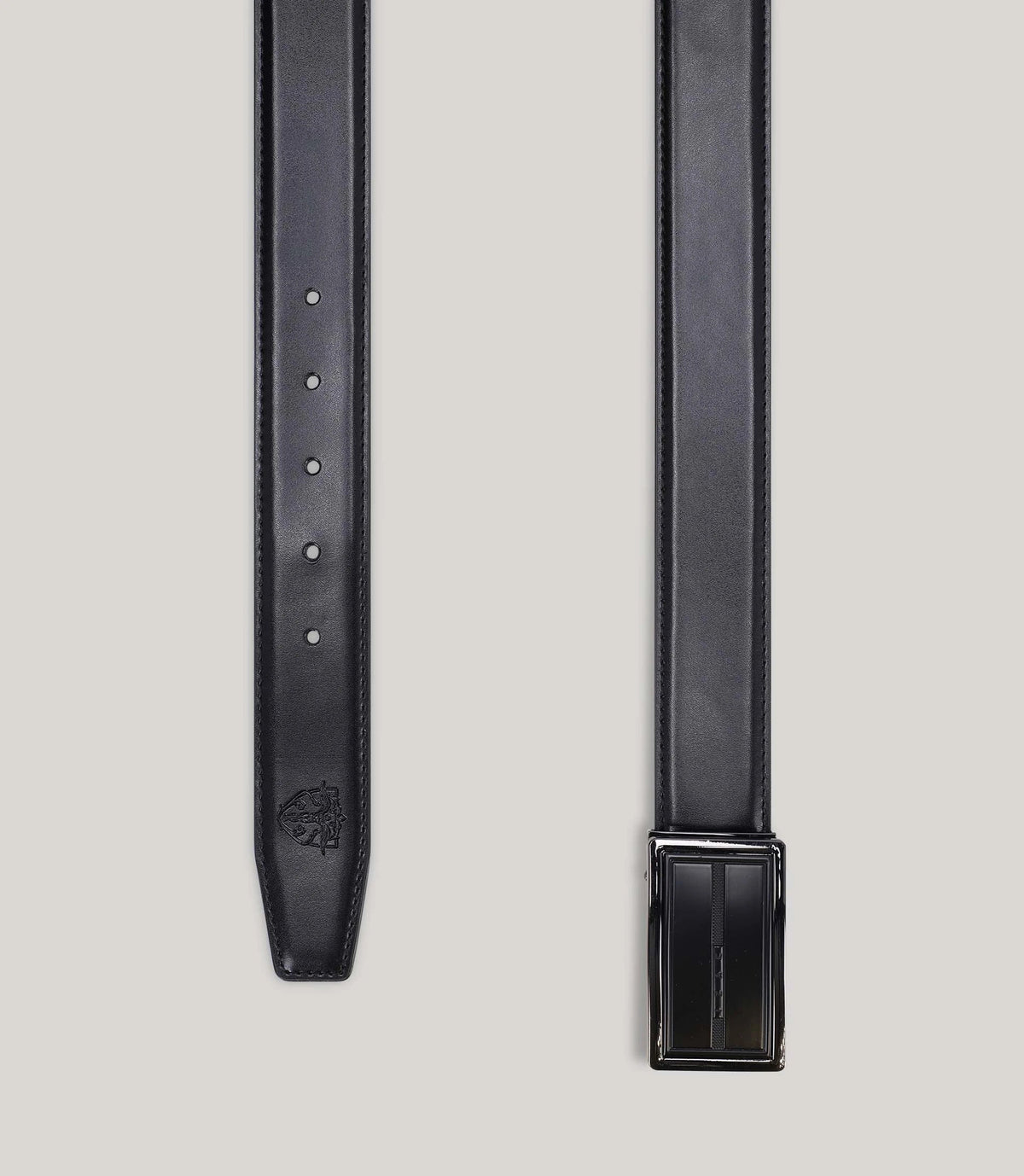 Ceinture réversible noir et marron - IZAC