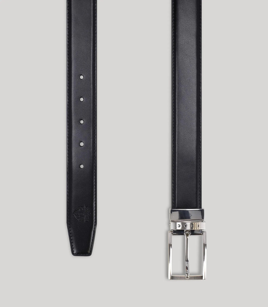 Ceinture réversible noir et marron - IZAC