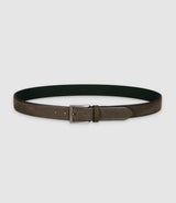 Ceinture 35mm en cuir kaki CRAIE - IZAC