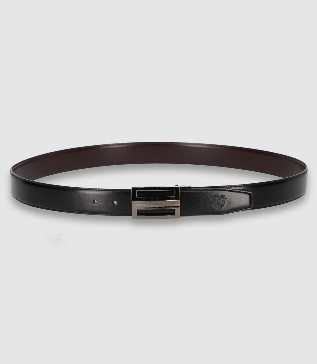 Ceinture réversible 35mm ajustable noir et marron CONIC - IZAC