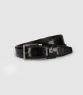 Ceinture à ardillon noire - IZAC