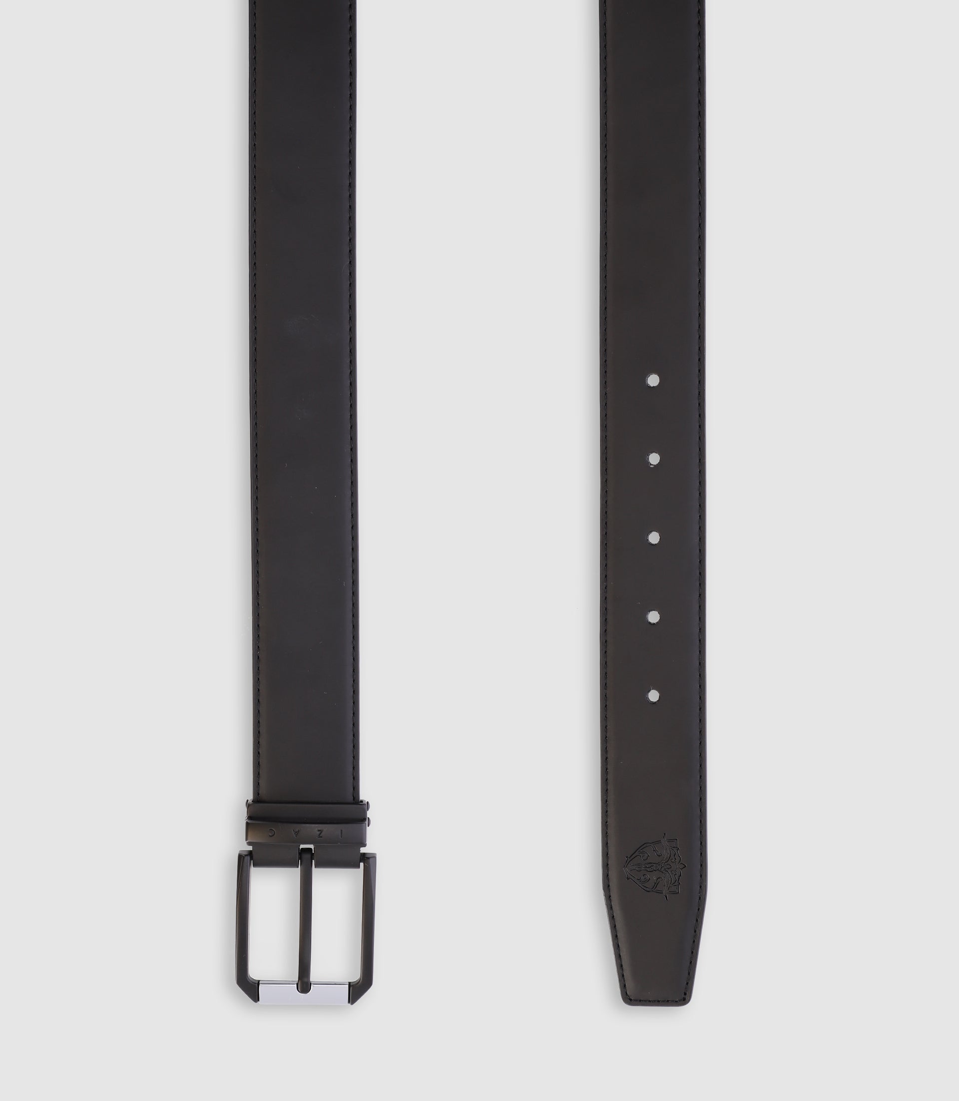 Ceinture réversible noire - IZAC