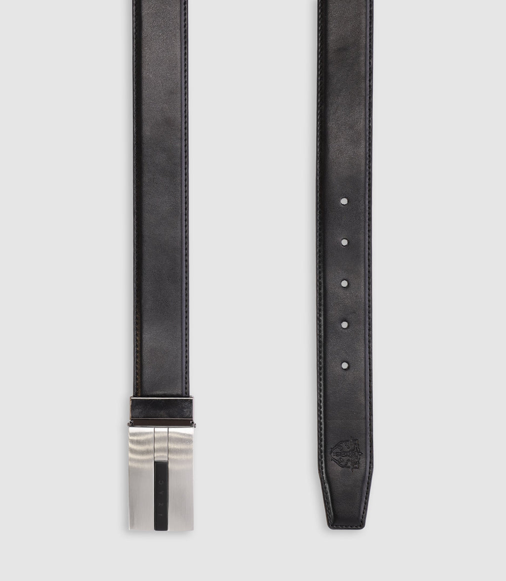 Ceinture avec gravure noire - IZAC