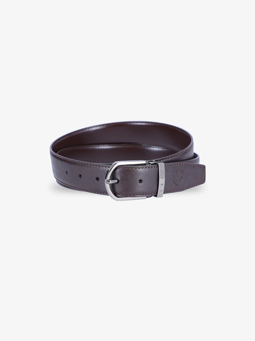 Ceinture réversible marron - IZAC