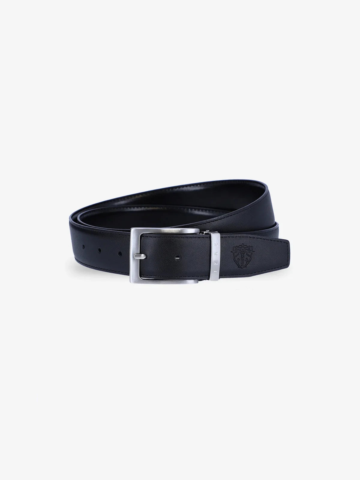 Ceinture réversible noire - IZAC