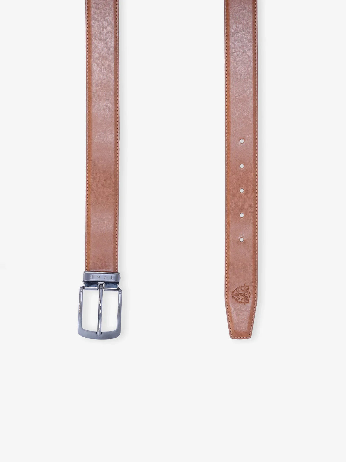 Ceinture réversible camel - IZAC