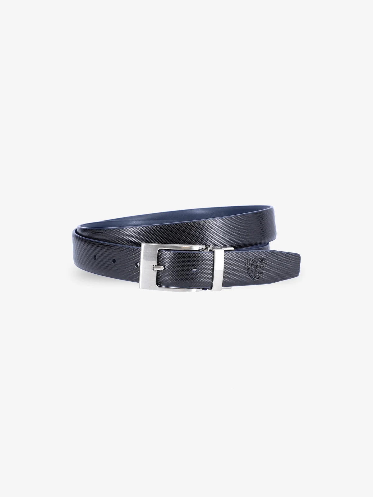 Ceinture réversible bleu chine - IZAC