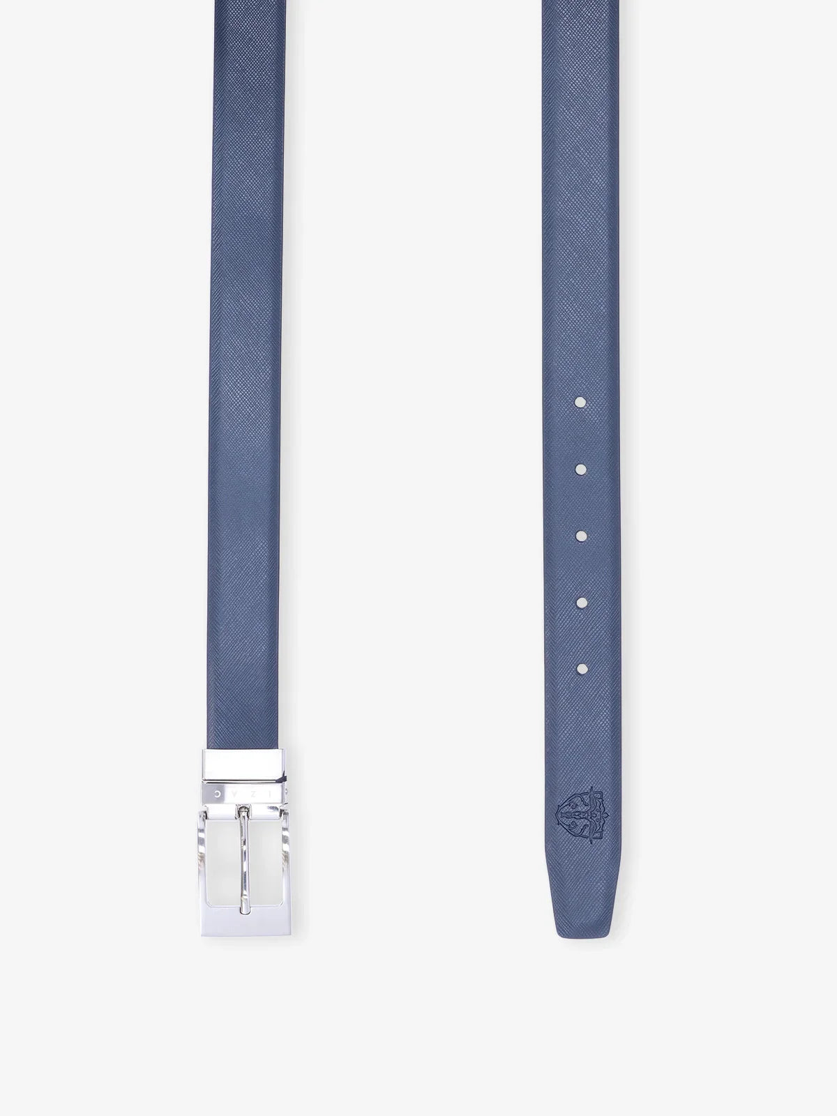 Ceinture réversible bleu chine - IZAC