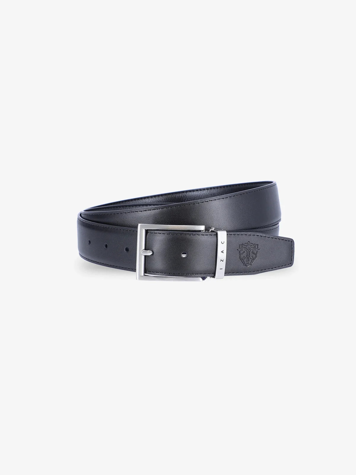 Ceinture réversible noir - IZAC