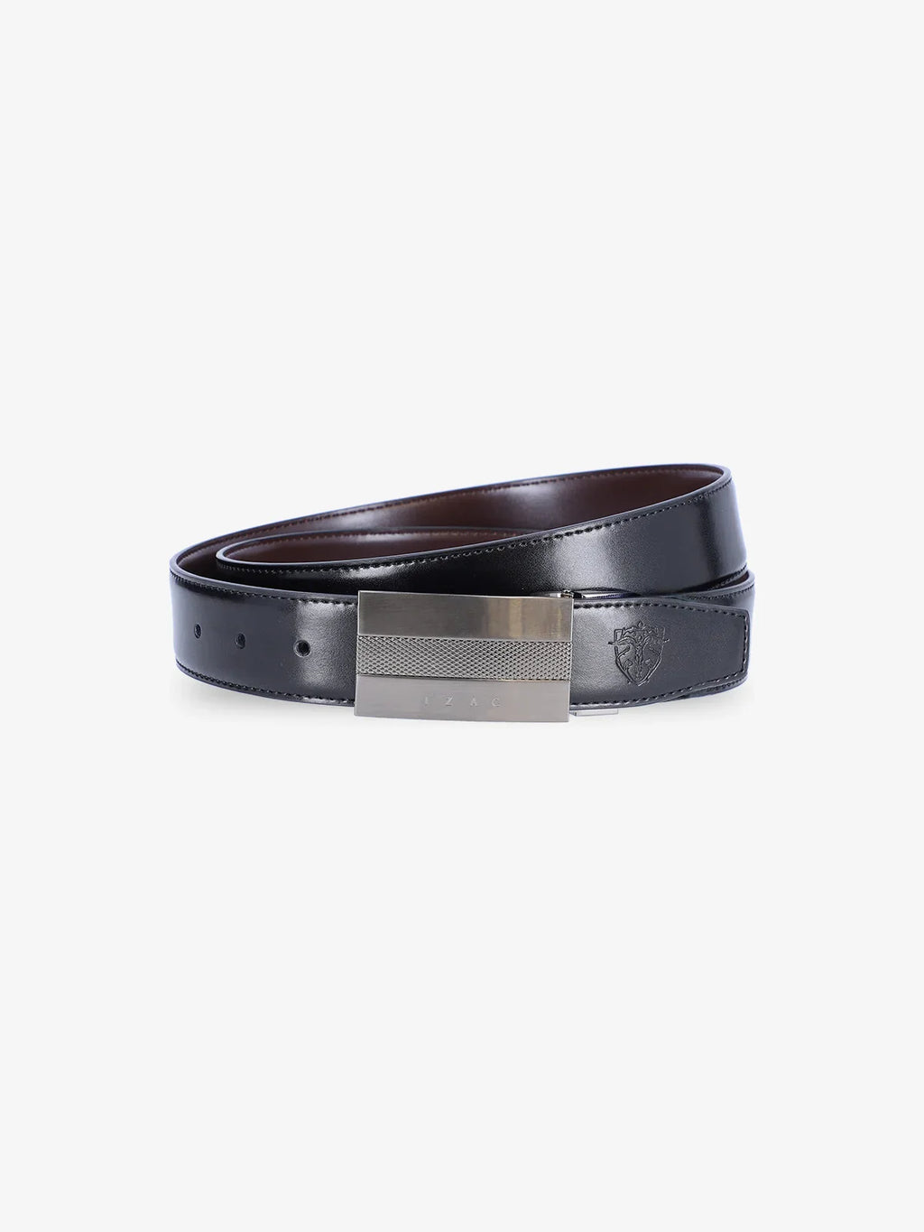 Ceinture réversible noire - IZAC