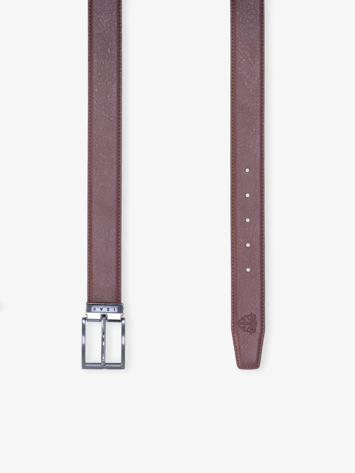 Ceinture réversible marron clair - IZAC