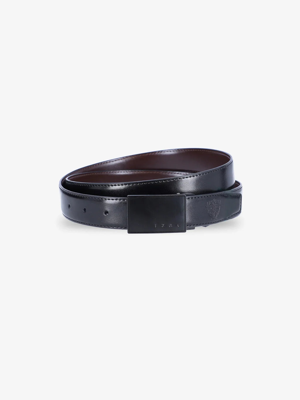 Ceinture réversible noire - IZAC