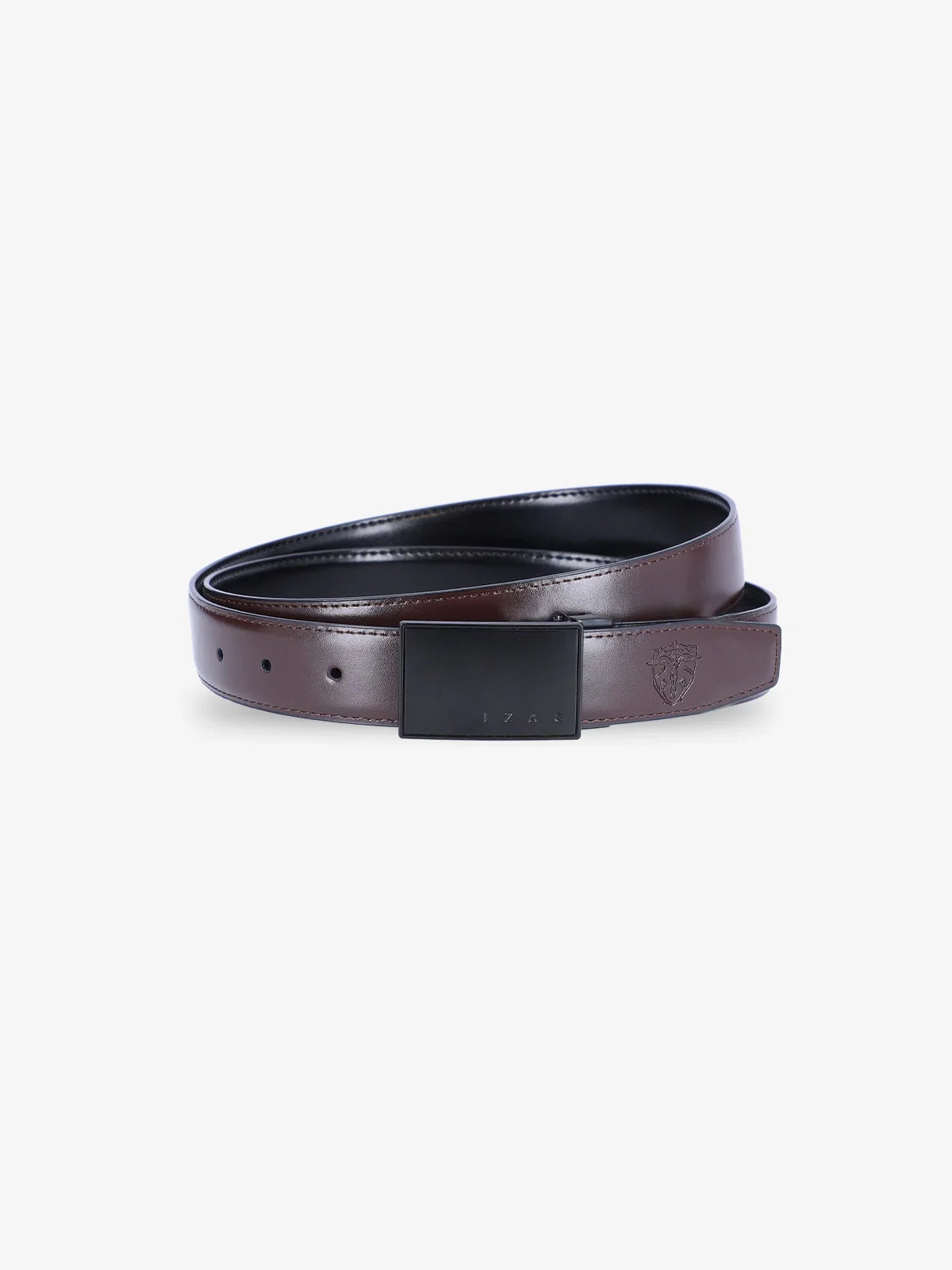 Ceinture réversible noire - IZAC