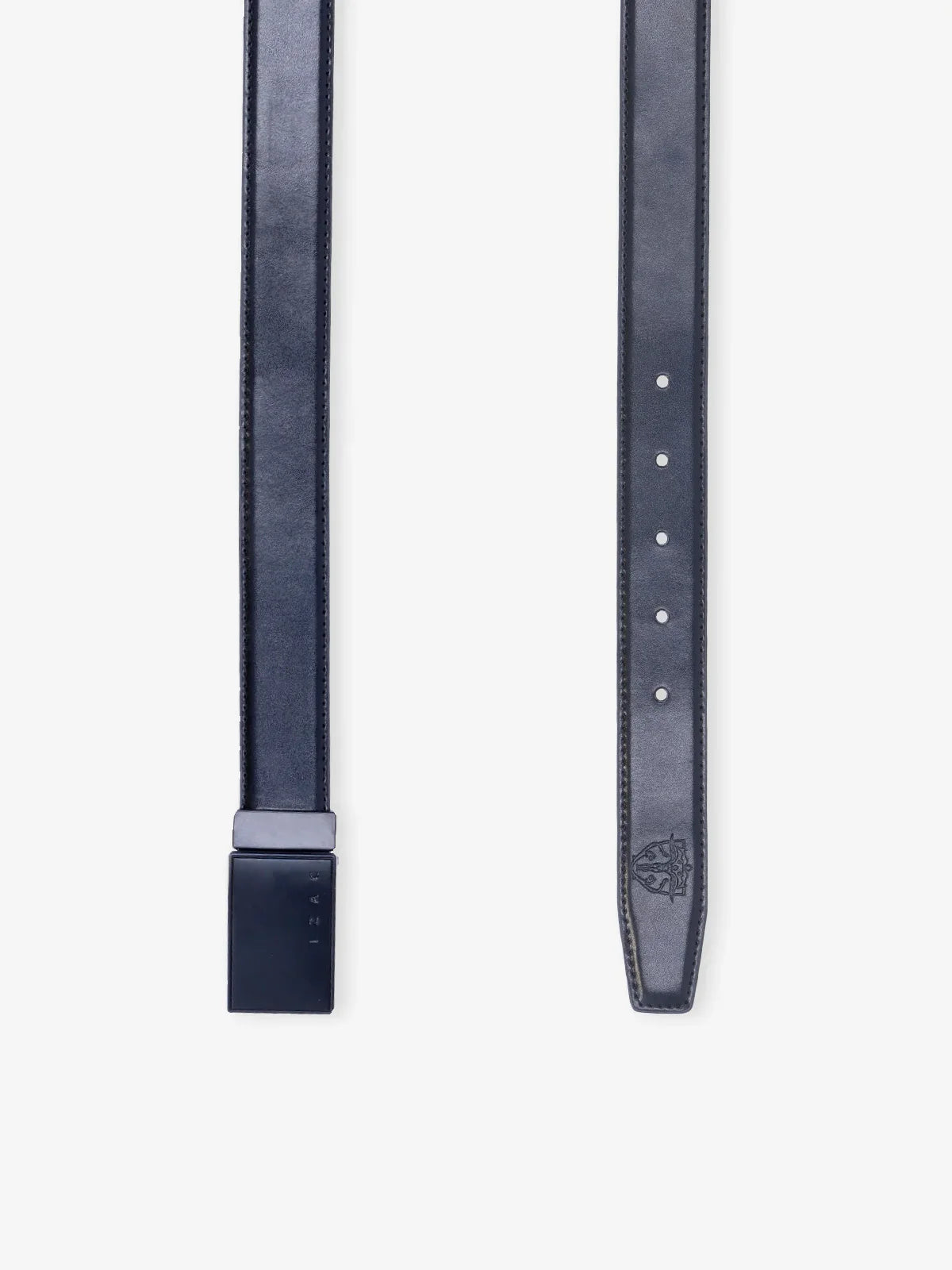 Ceinture réversible noire - IZAC