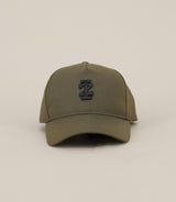 Casquette en tissu kaki - IZAC