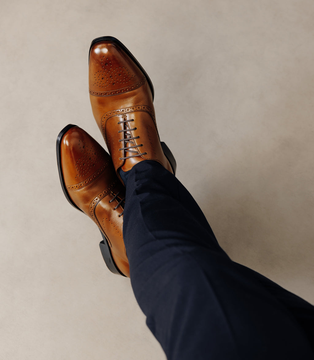Chaussures derby marron - IZAC