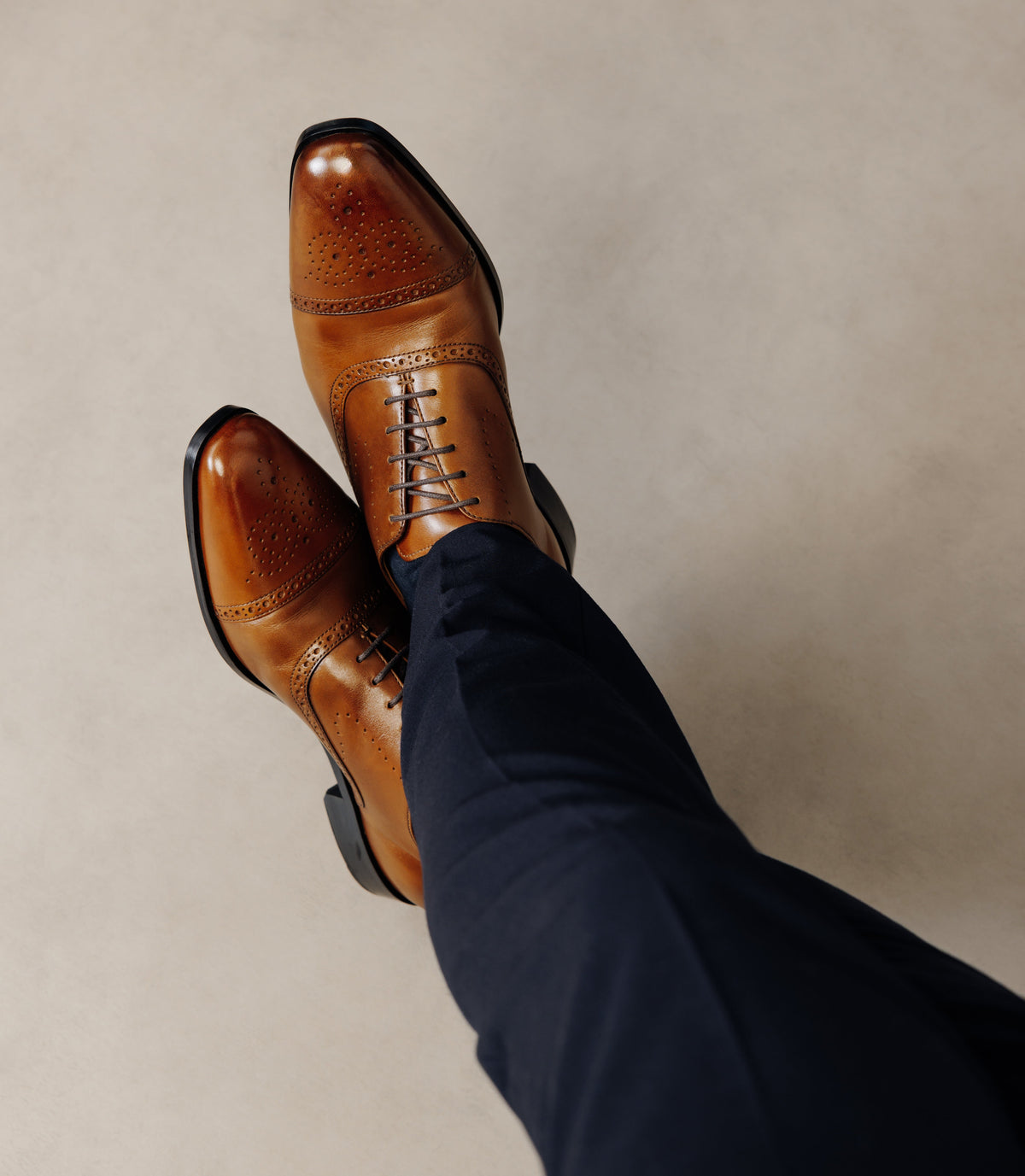 Chaussures derby marron - IZAC
